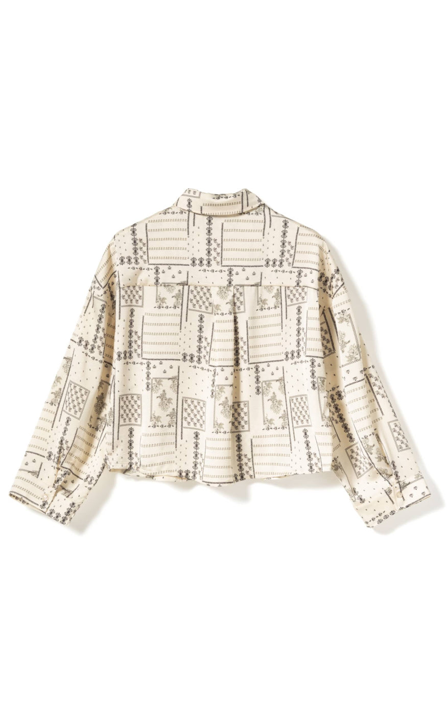 Noella Skjorte - Lirinnah - Dolly Ivory Print