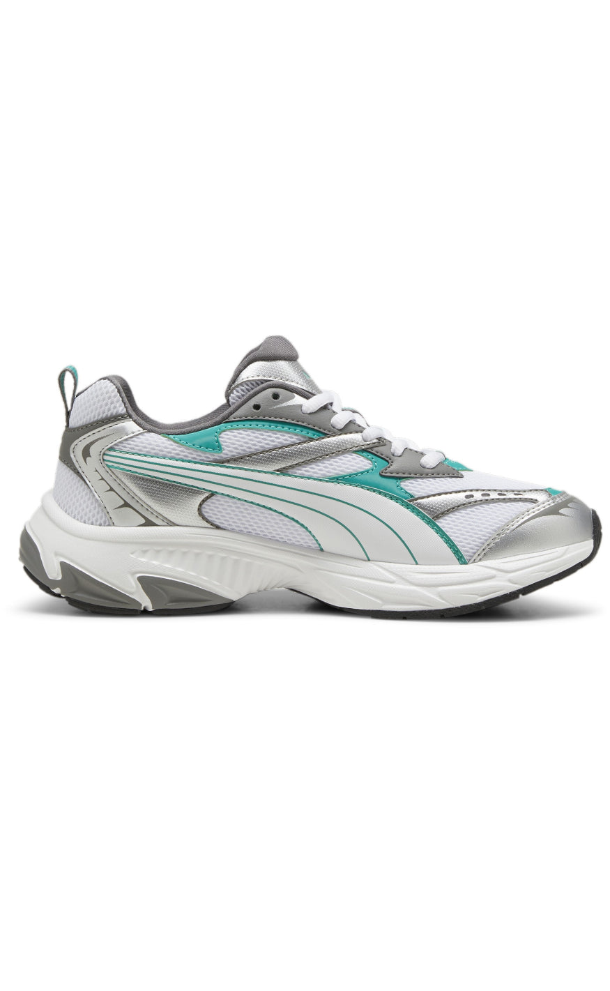 Puma Sneakers - Puma Morphic- White-Sparkling green