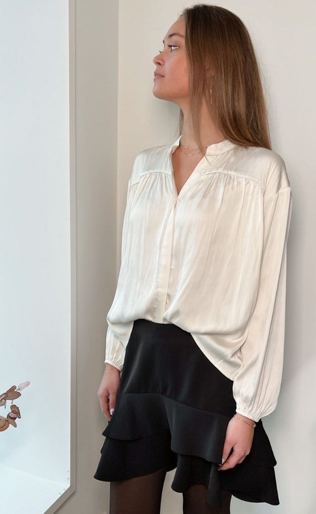 Neo Noir Bluse - Binnet - Off White