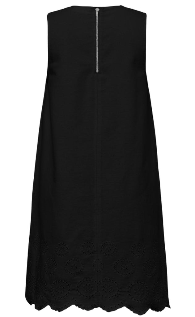 Global Funk Topp - Rihne Scallop-G - Black