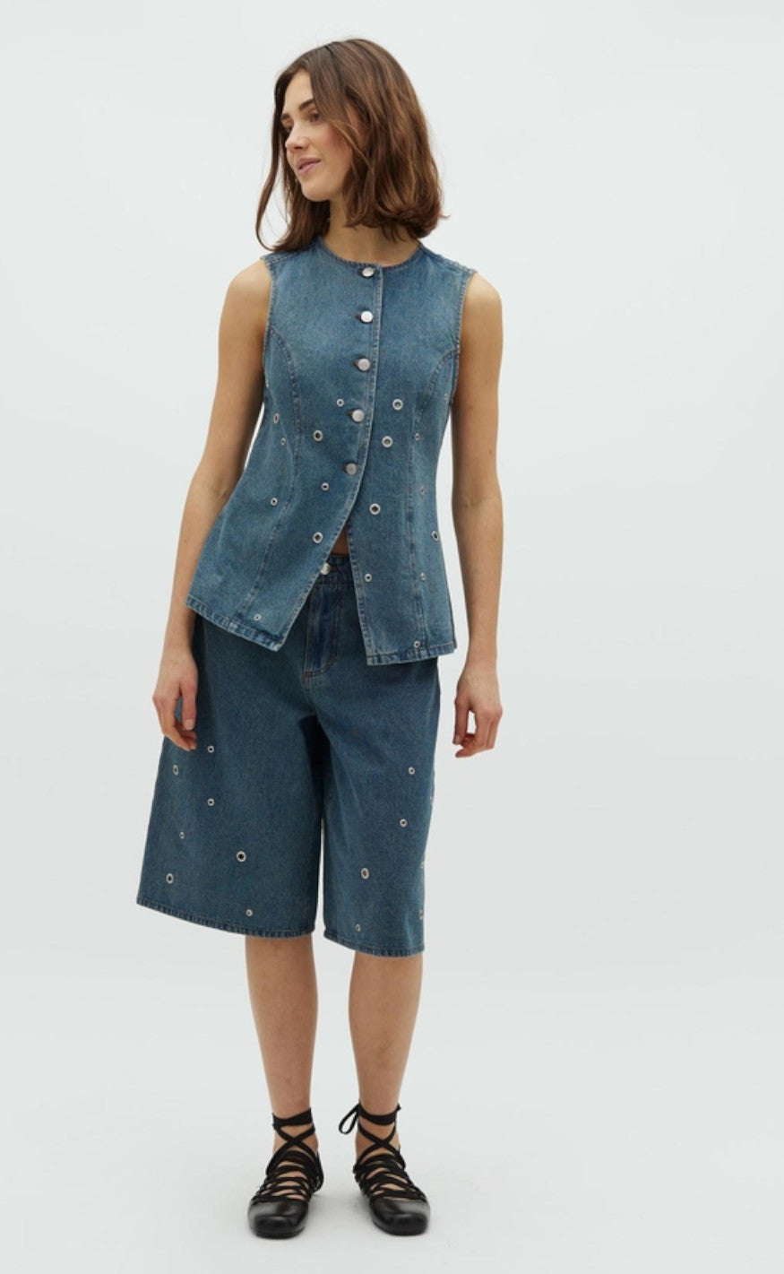 Global Funk Shorts - Talina - Light Mud Wash