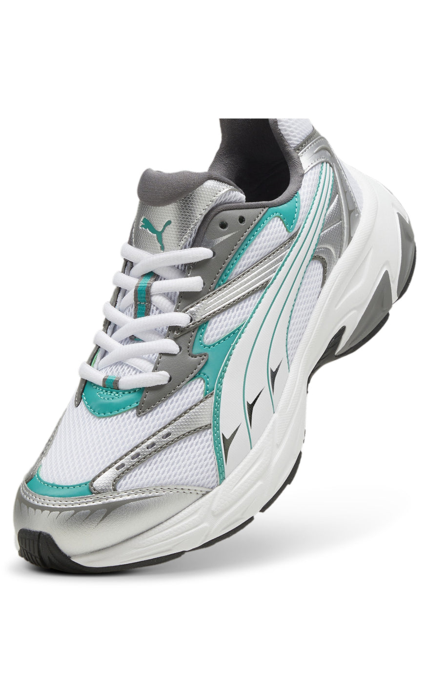 Puma Sneakers - Puma Morphic- White-Sparkling green