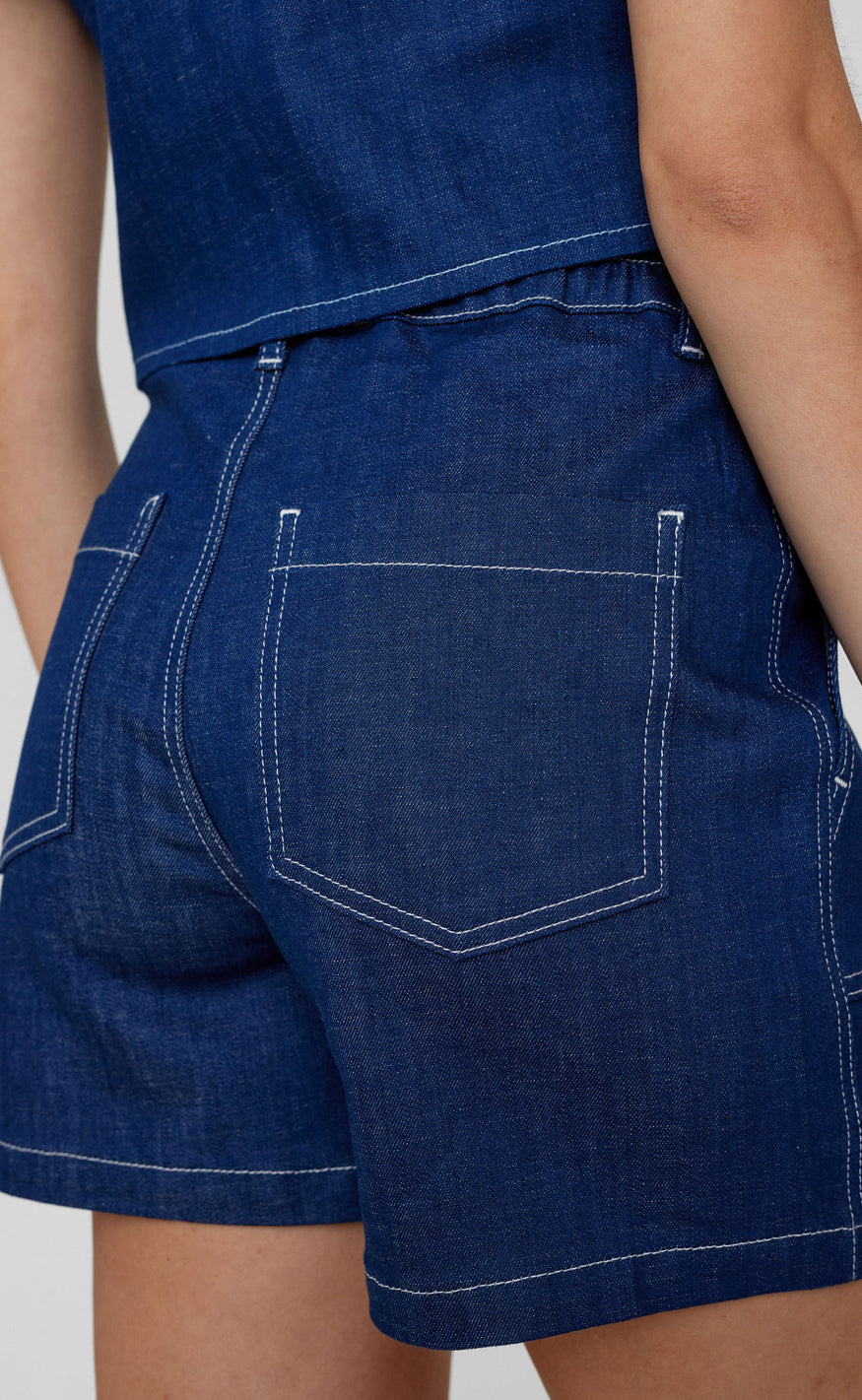 Nümph Shorts - Issa - Dark Blue Denim