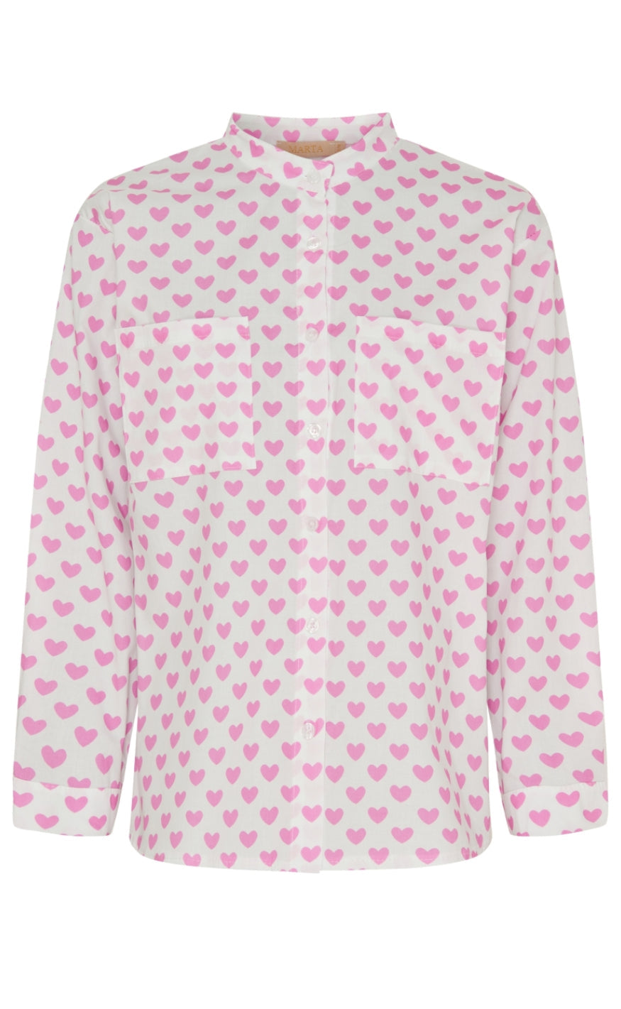 Marta Du Chateau Skjorte - 6332 Svanborg - Fuxia