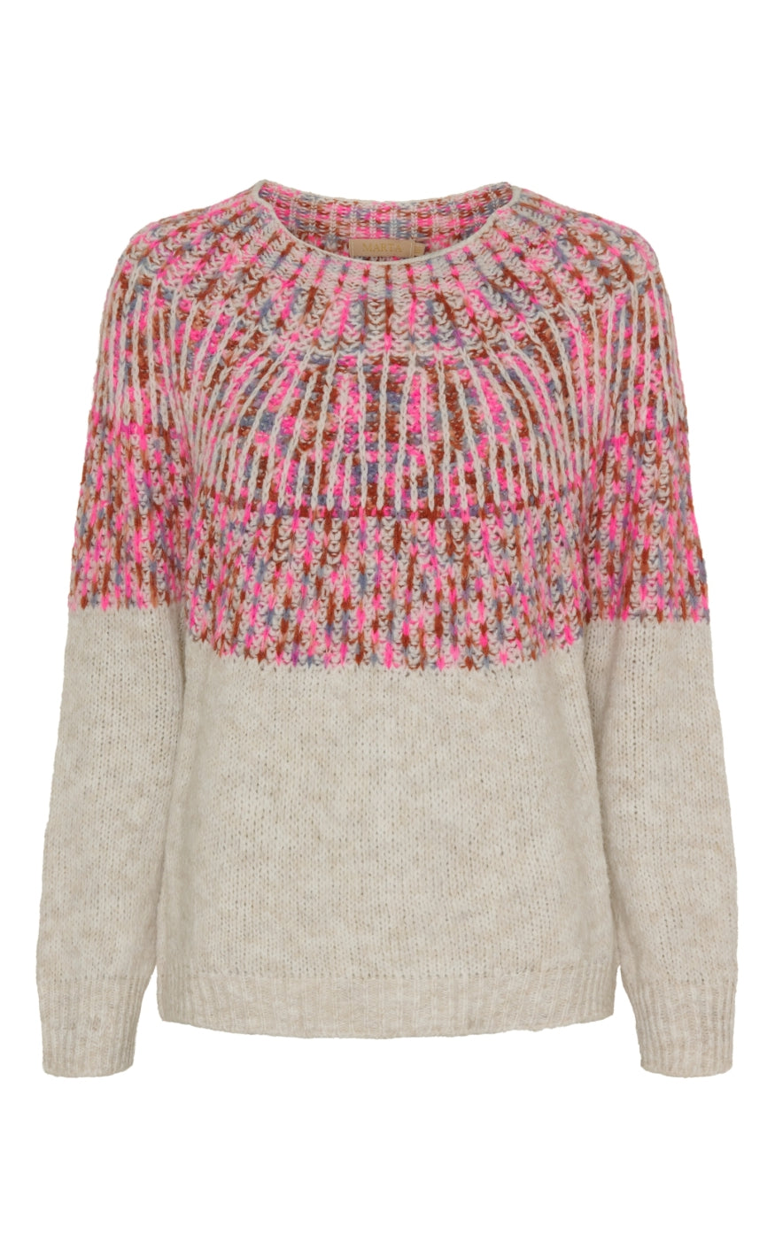 Marta Du Chateau Genser - 24484 Lilia - Crema/Fuxia