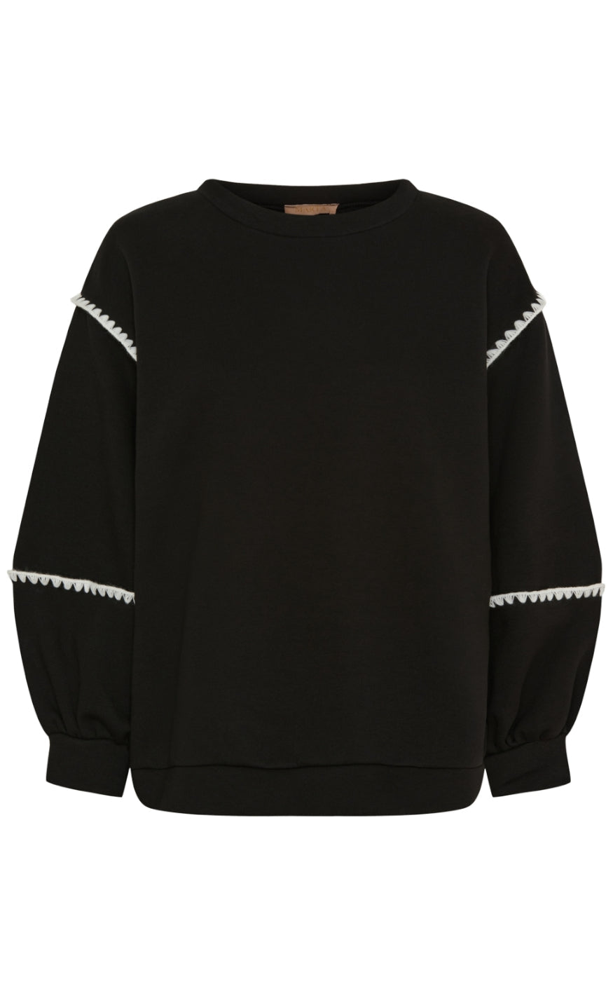 Marta Du Chateau Sweater - 6383 Kelly - Black