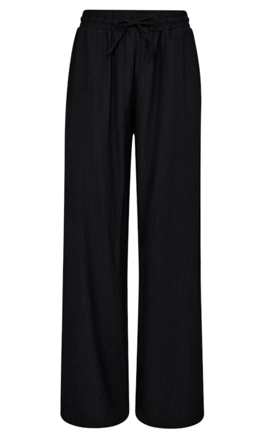 Freequent Bukser - Laguna - Black
