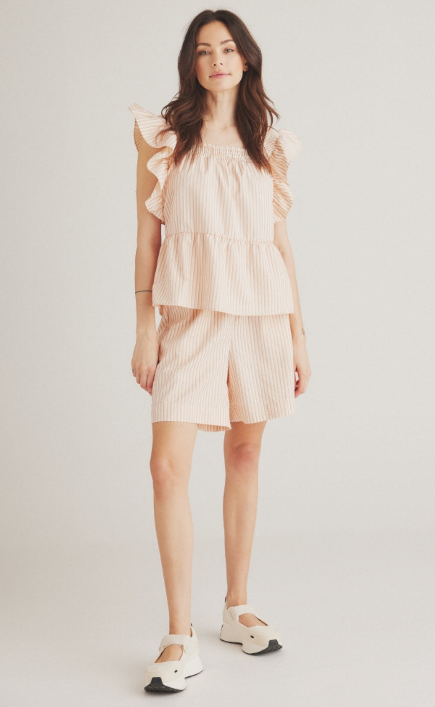One Two Luxzuz Shorts - Eiloo - 302 Rose Smoke