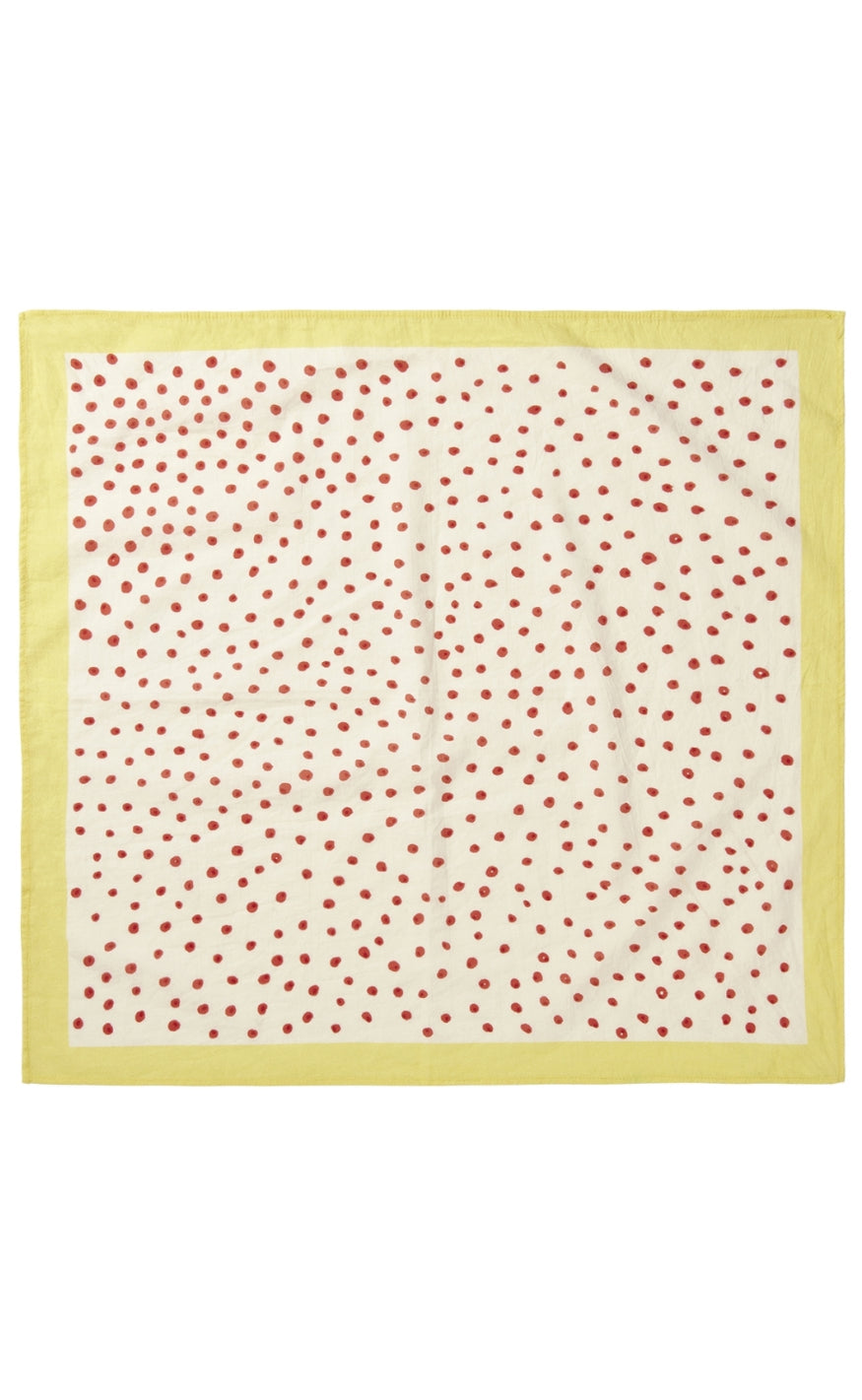Lollys Laundry Skjerf - Dot - Sand