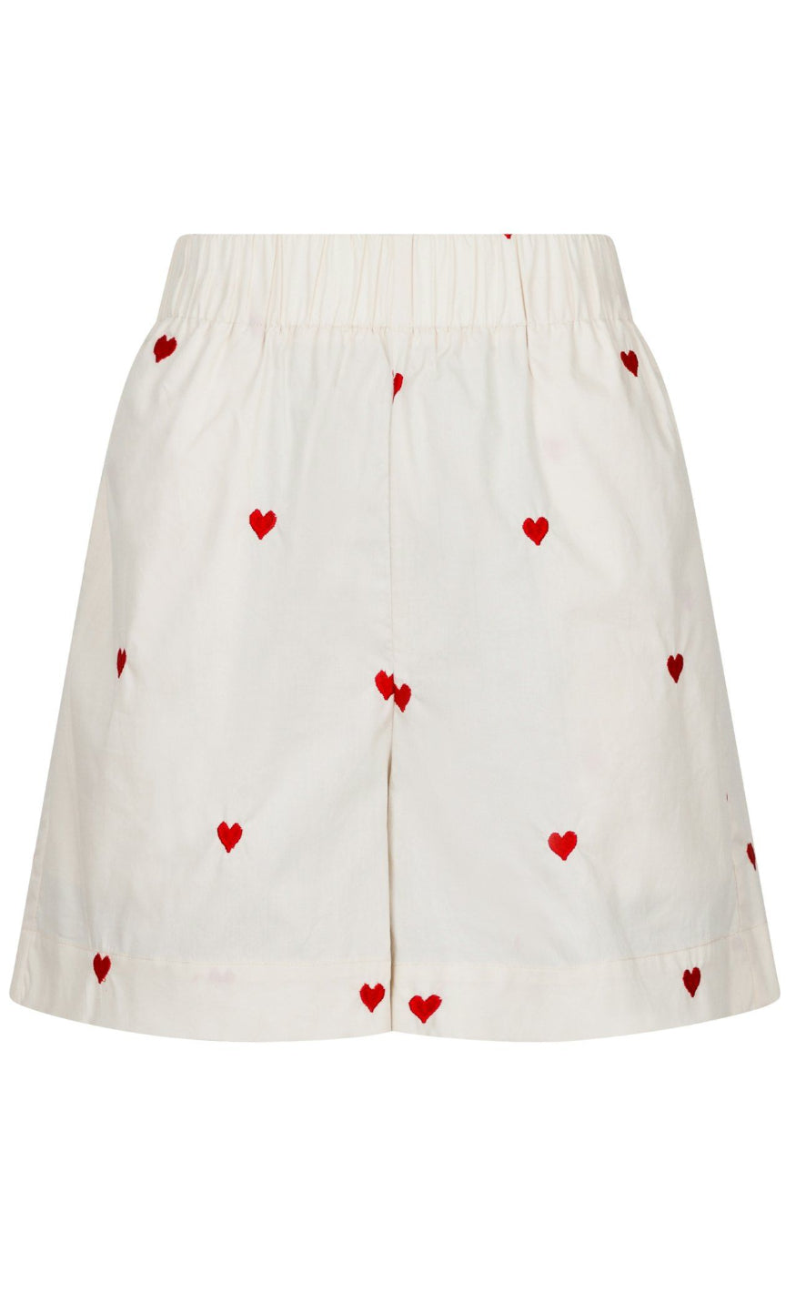 Neo Noir Shorts - Sakuri Hearts - Creme