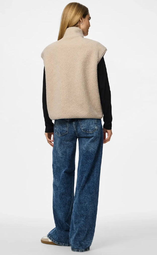 Pieces Vest - Sadia - Silver Gray