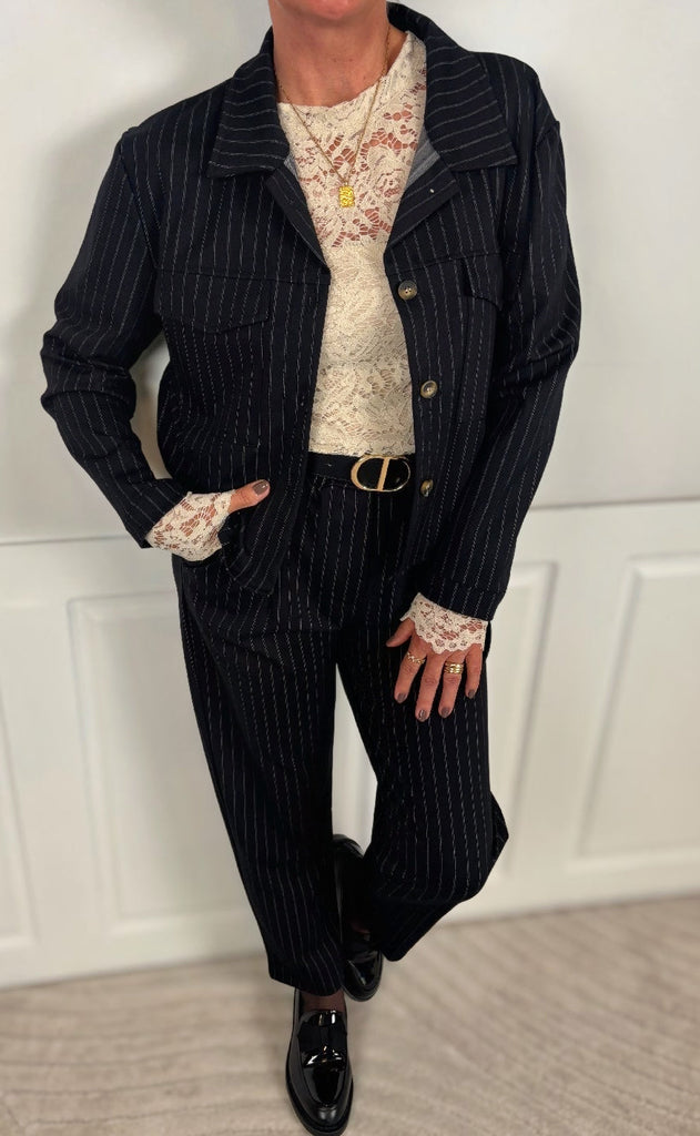 Marta Du Chateau Jakke - Opal - Black