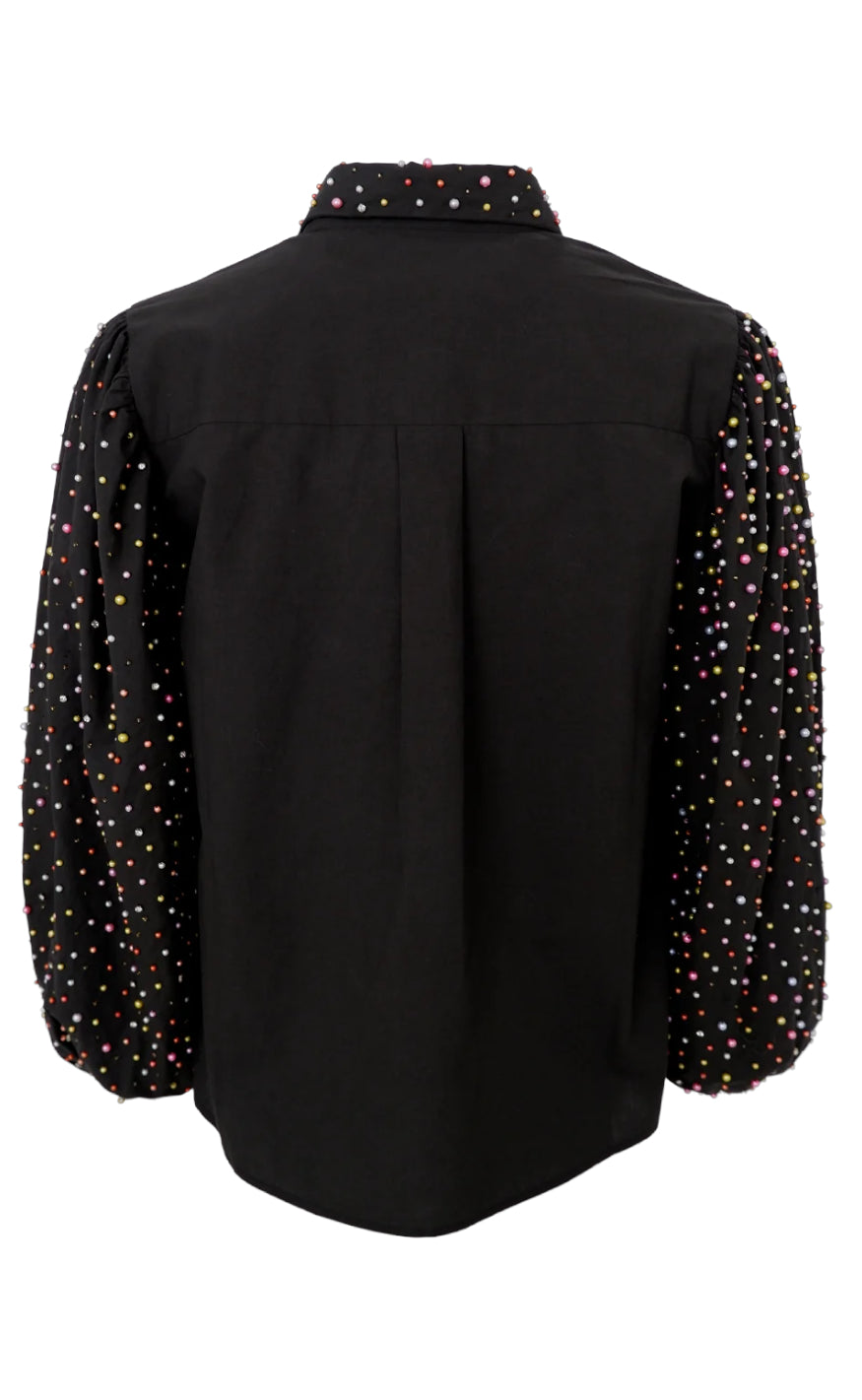 Black Colour Skjorte - Safira - Black