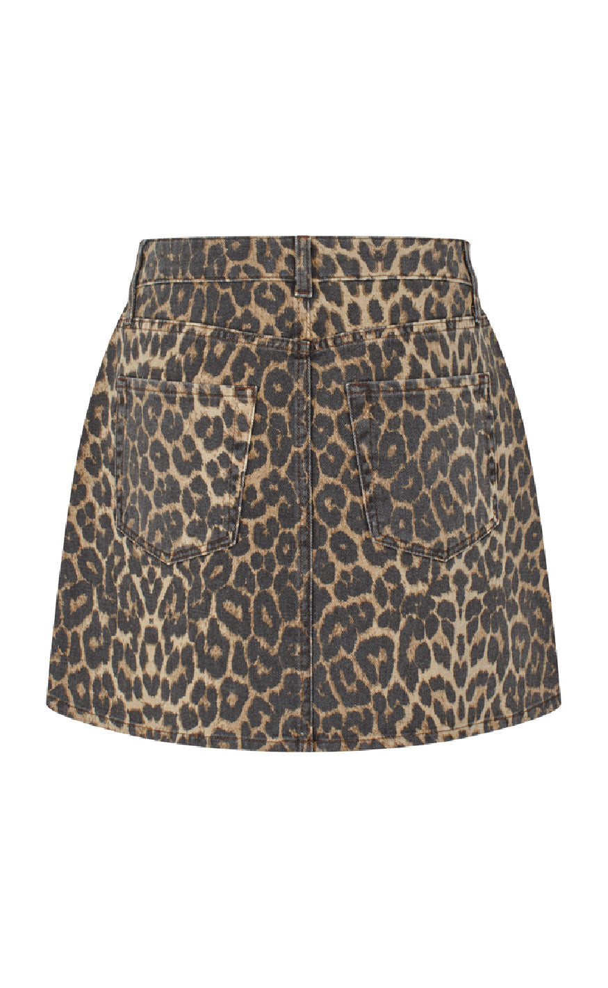 MbyM Skjørt - Sahara-M - Leopard Mist