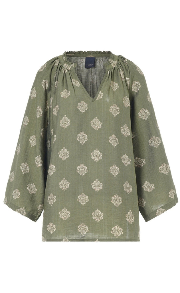 Luxzuz Bluse - Salinas - Loden Green