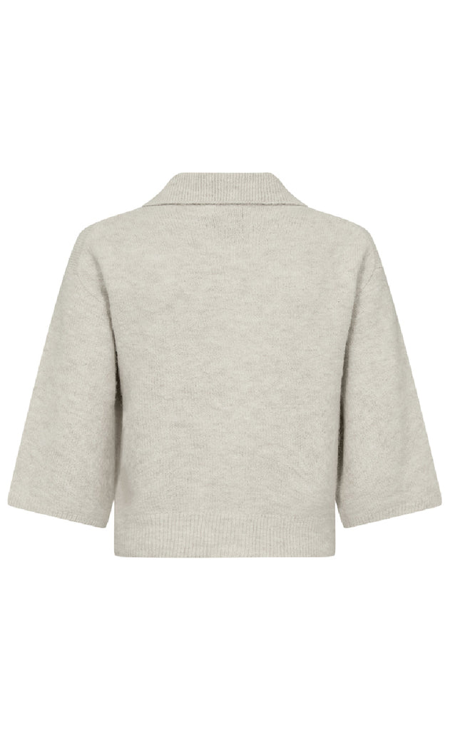 Freequent Cardigan - Sammie - Moonbeam Melange