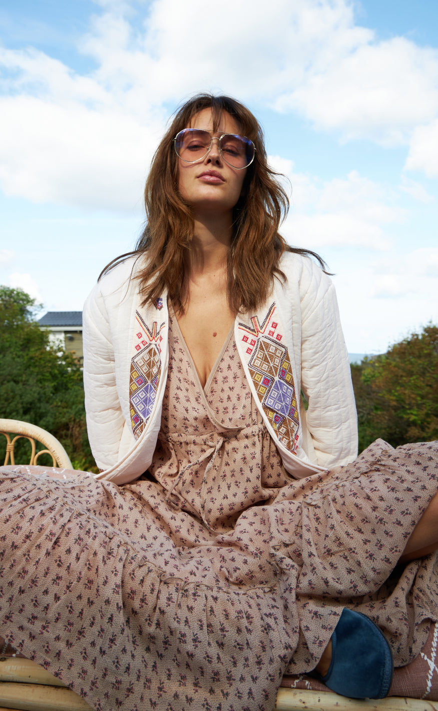 Lollys Laundry Kjole - Samo - Flower Print