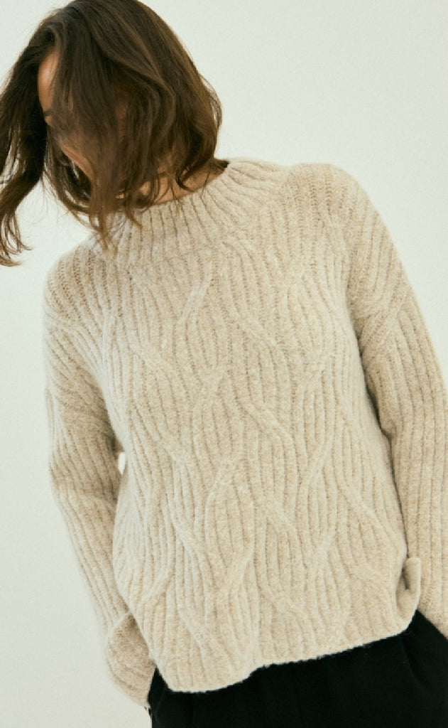 Luxzuz Genser - Axeline - Sandshell