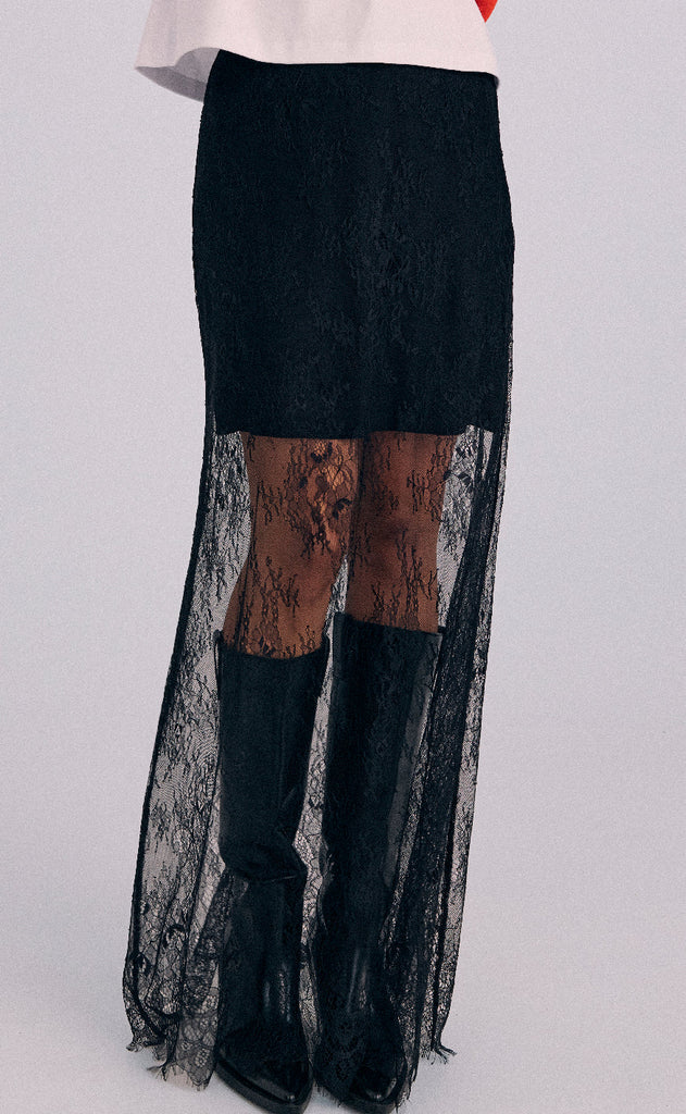 Nümph Skjørt - Sansa - Caviar