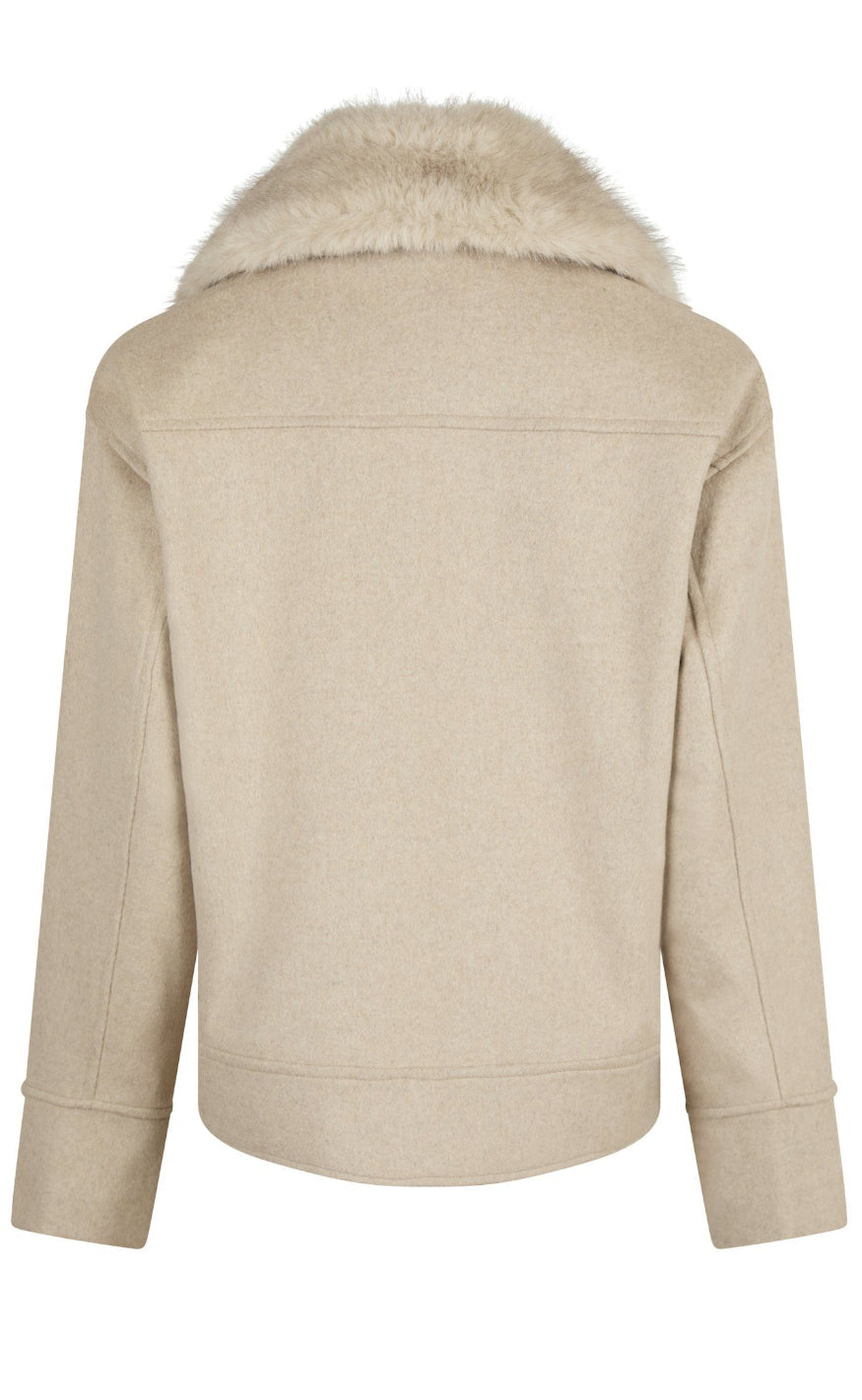 Neo Noir Jakke - Pitti Wool - Sand