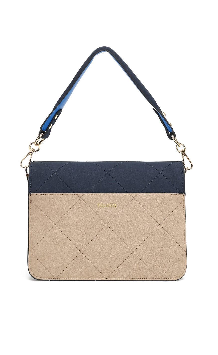 Noella Veske - Blanca Multi Compartment - Navy/Sand/Blue