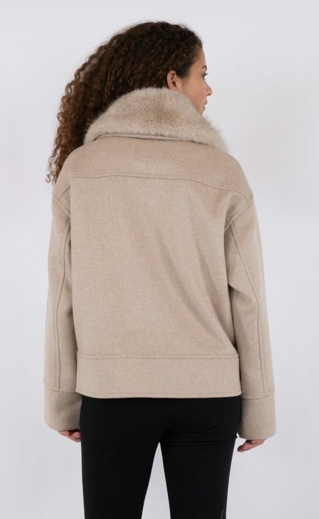 Neo Noir Jakke - Pitti Wool - Sand