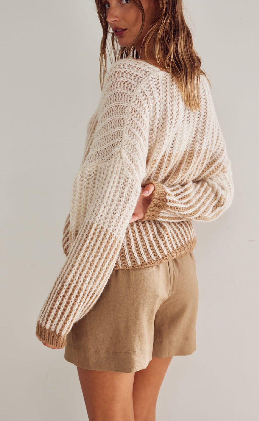 Noella Genser - Lillie - Cheyenne Sand Stripe
