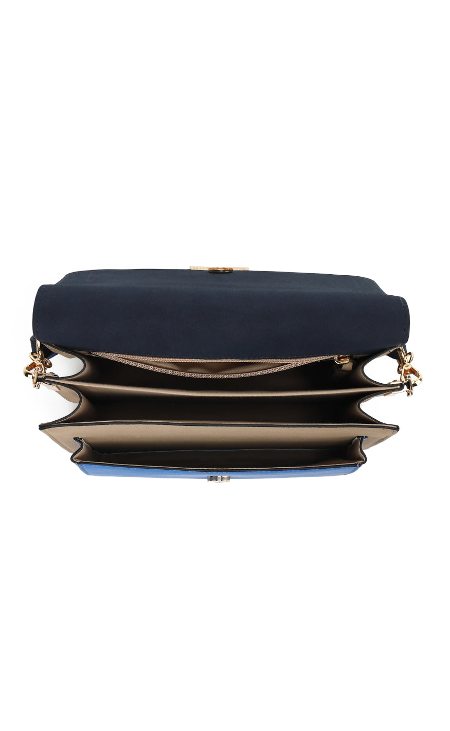 Noella Veske - Blanca Multi Compartment - Navy/Sand/Blue