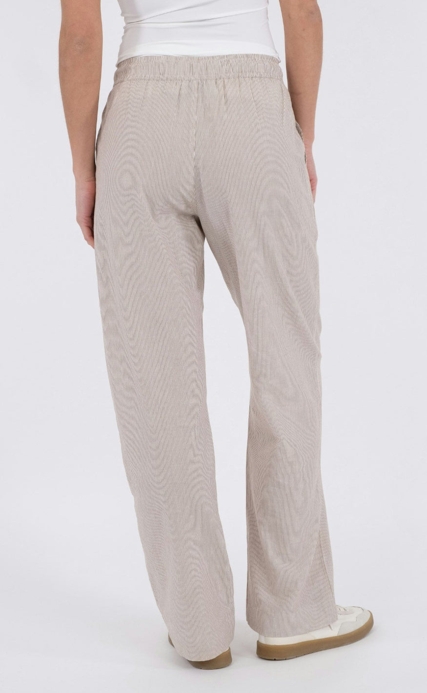 Neo Noir Bukser - Sonar Mini Stripe - Sand