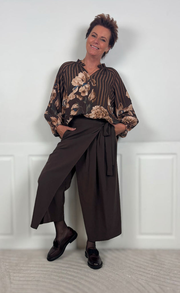 Marta Du Chateau Bukser - Sapphire - Moro