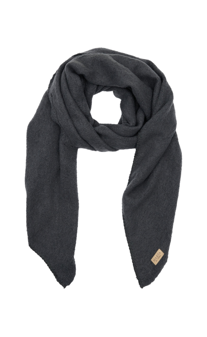 Marta Du Chateau Skjerf - Scarf - Dark Grey