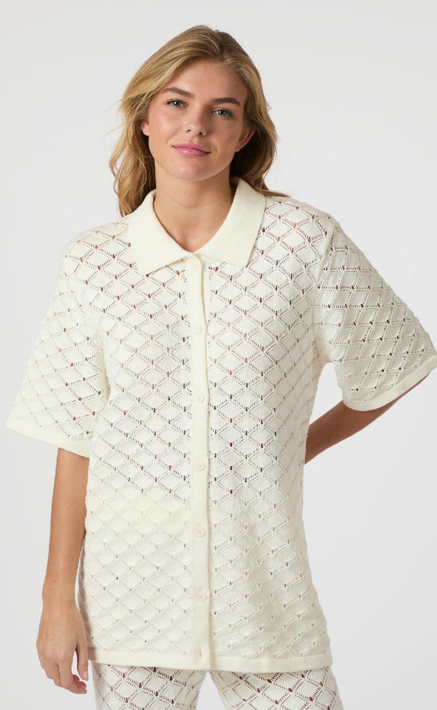 Neo Noir Skjorte - Sette Crochet - Off White