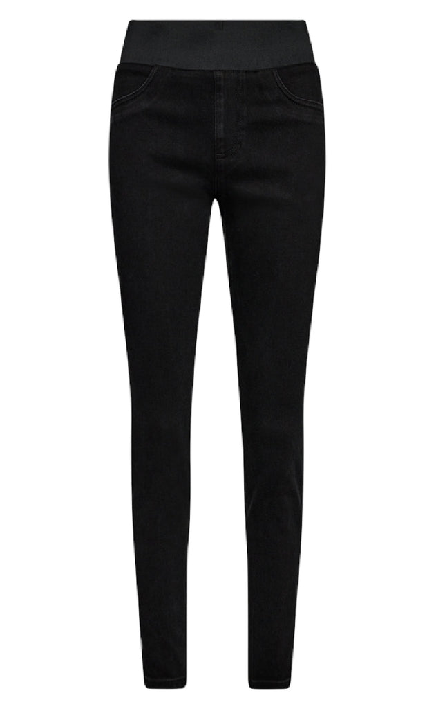 Freequent Bukser - Shantal - Black Denim