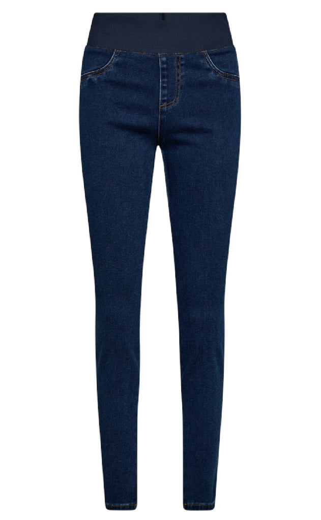 Freequent Bukser - Shantal - Medium Blue Denim