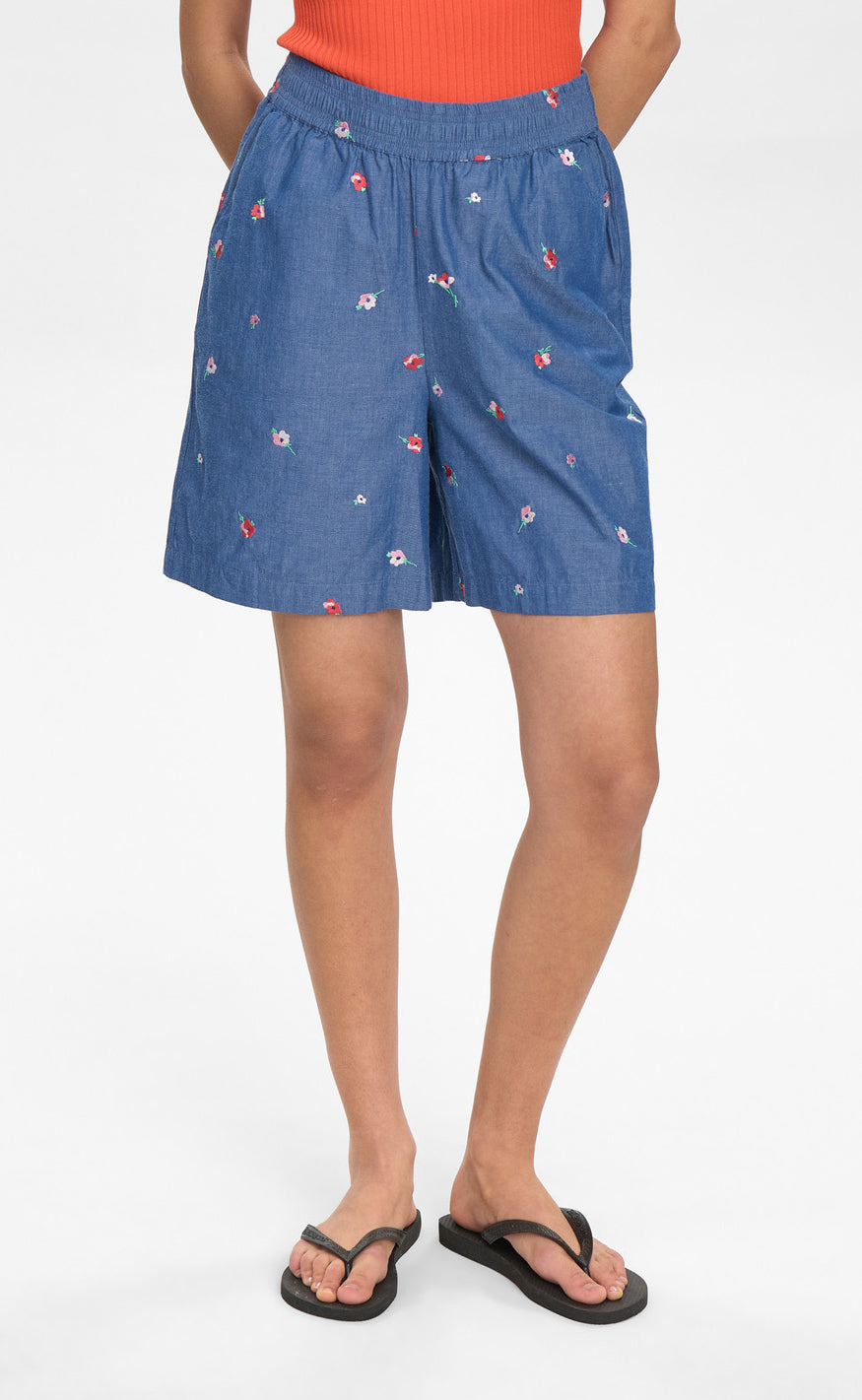 Nümph Shorts - Zira - Blueprint