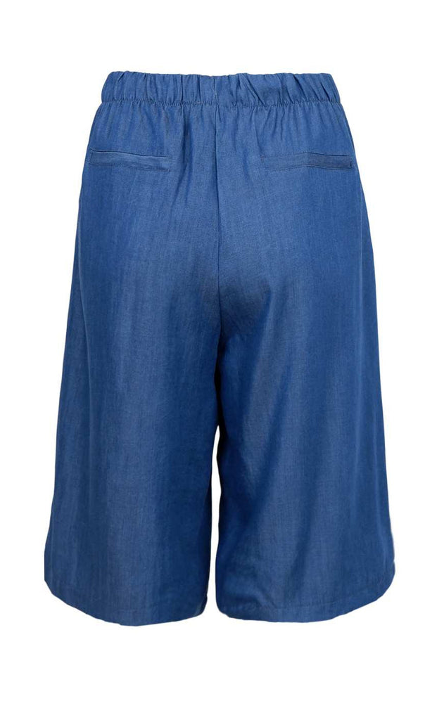 Black Colour Shorts - Pueblo - Jeans Blue