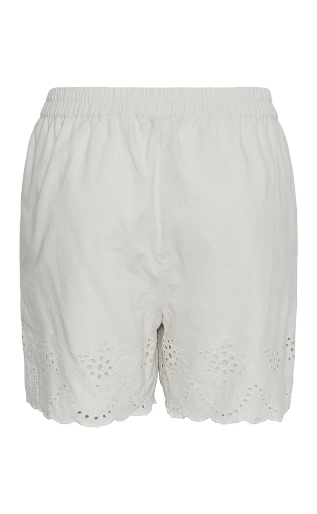 Pieces Shorts - Almina Embroidery - Birch