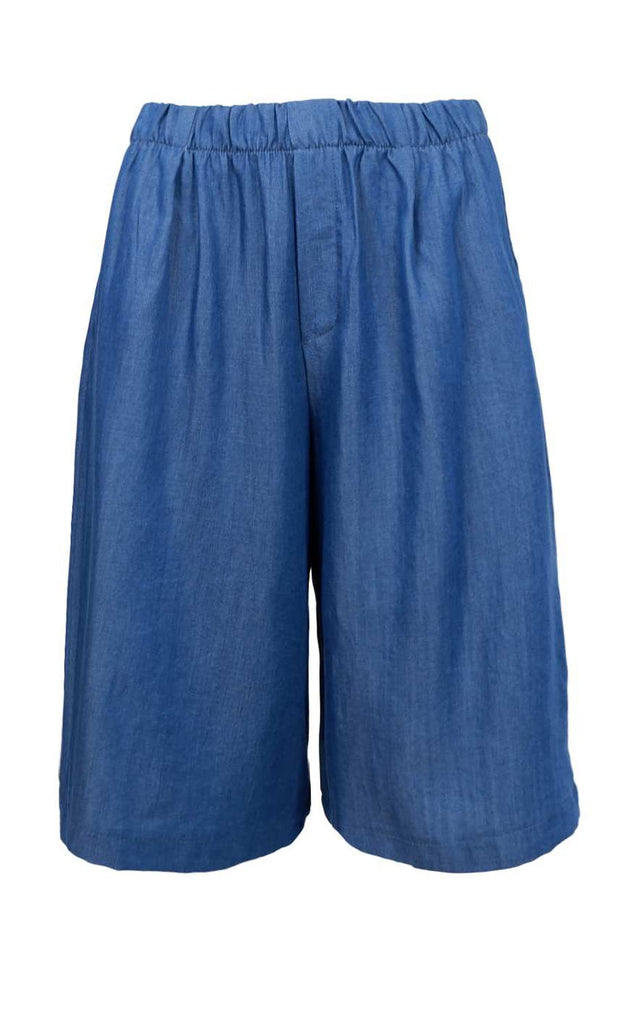 Black Colour Shorts - Pueblo - Jeans Blue