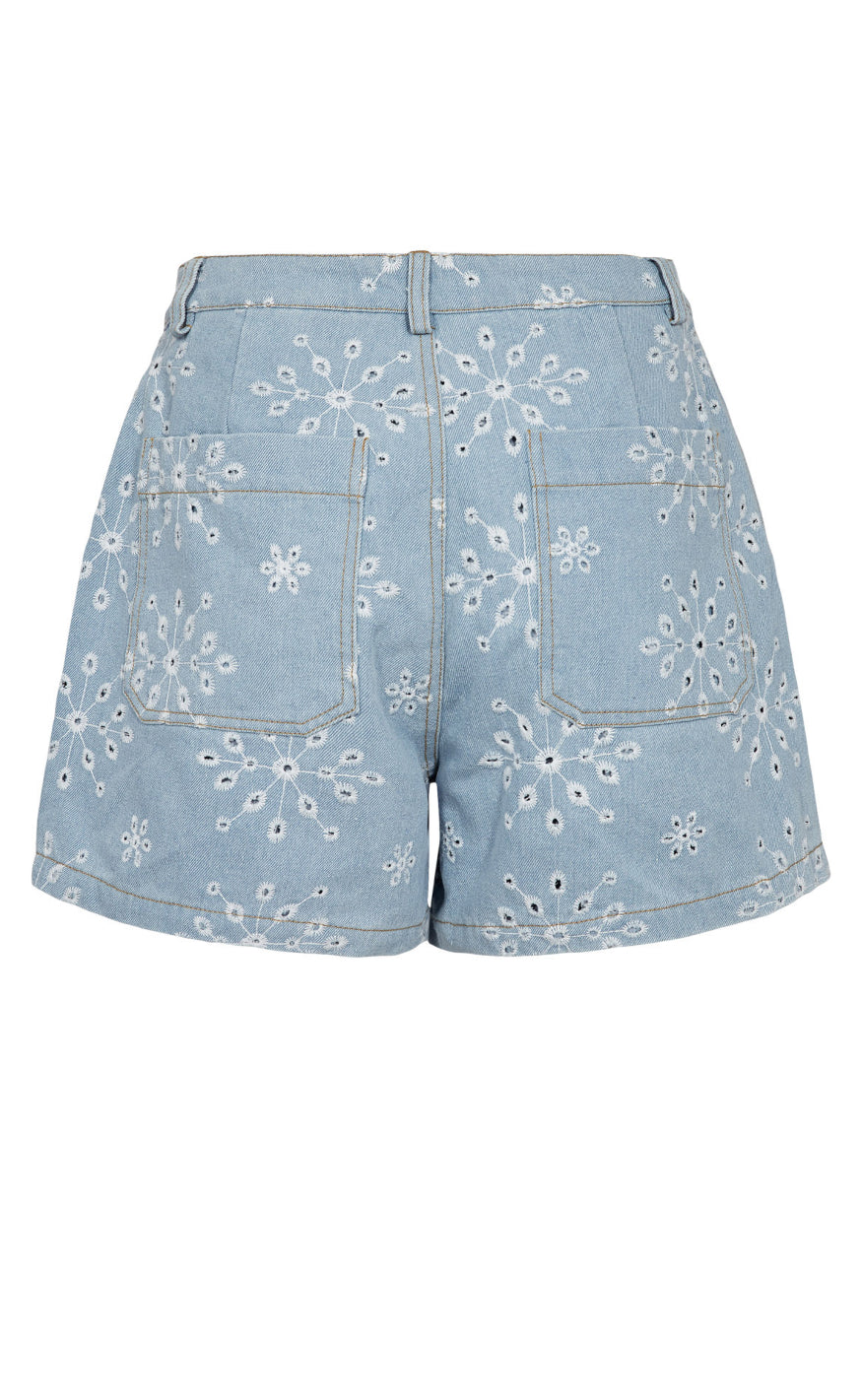 Nümph Shorts - Delilah - Light Blue Denim
