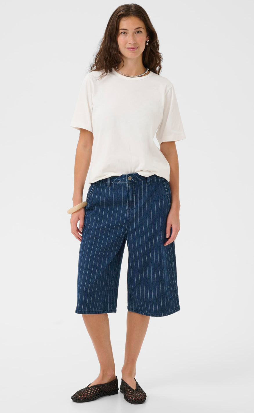 Culture Shorts - Mai Renny - Dark Blue Wash