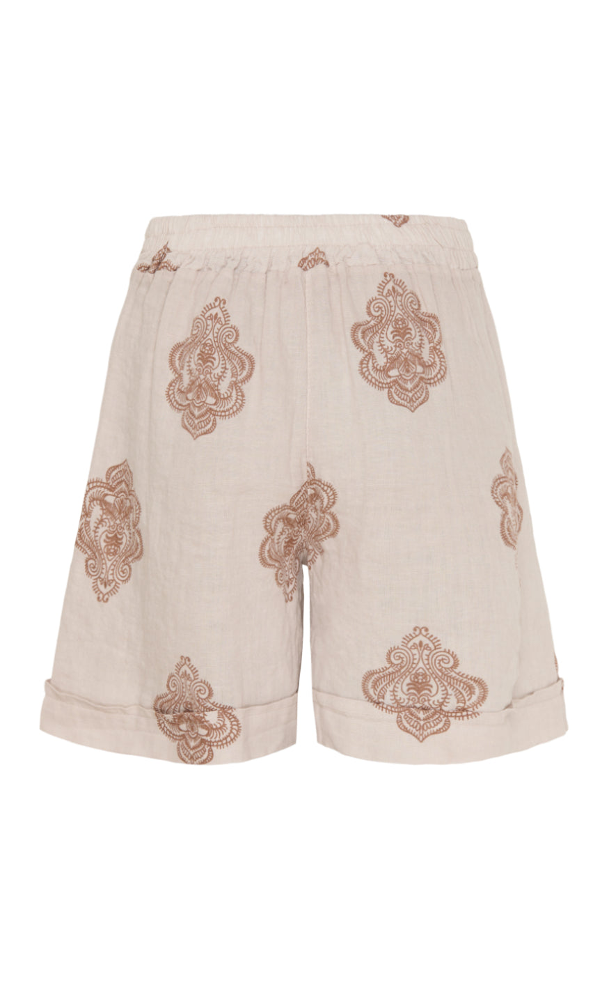 Marta Du Chateau Shorts - 61072 Sophia - Sabbia Print