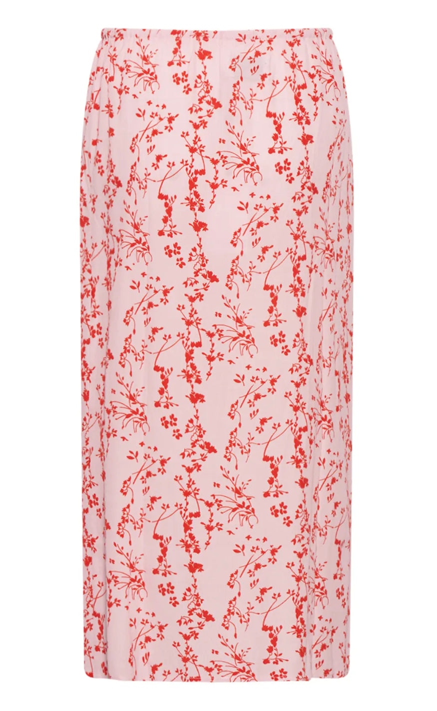 Noella Skjørt - Shuna - Rose/Red Flower