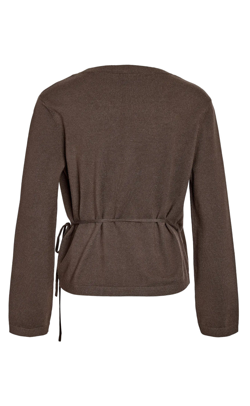 Noisy May Cardigan - Shyla - Chocolate Brown