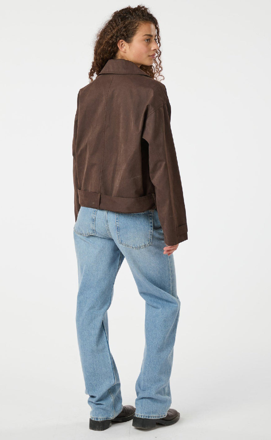 Neo Noir Jakke - Sia F - Chocolate Brown