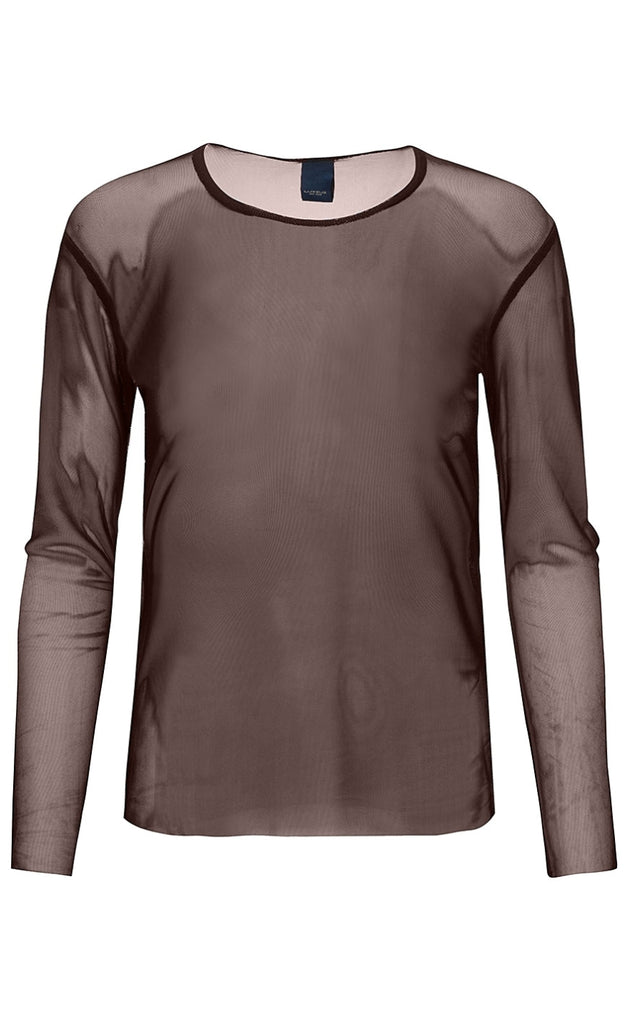 Luxzuz T-Shirt - Sigborg Mesh - Choco Lux
