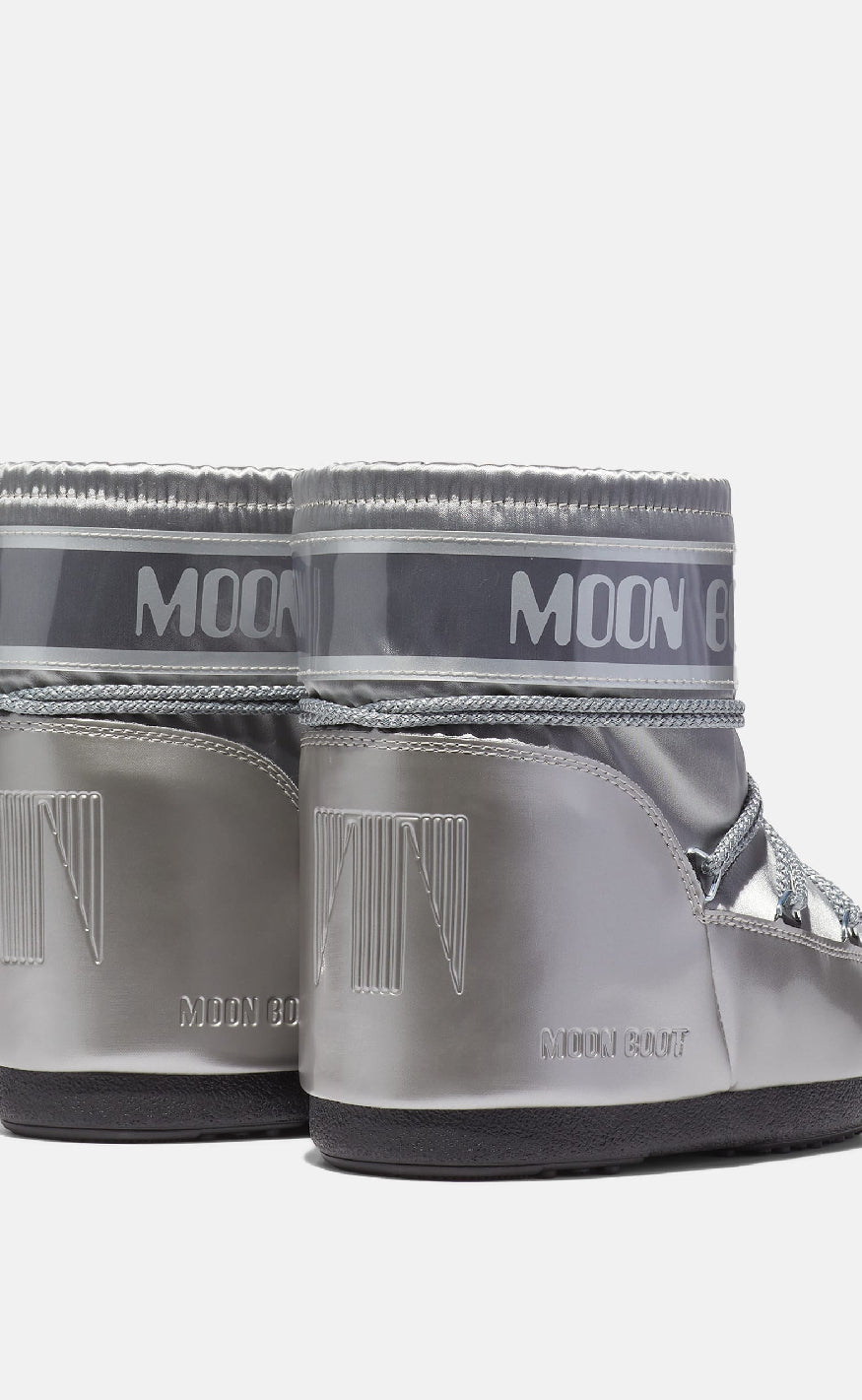 Moon Boot Støvler - Icon Low Glance - Silver