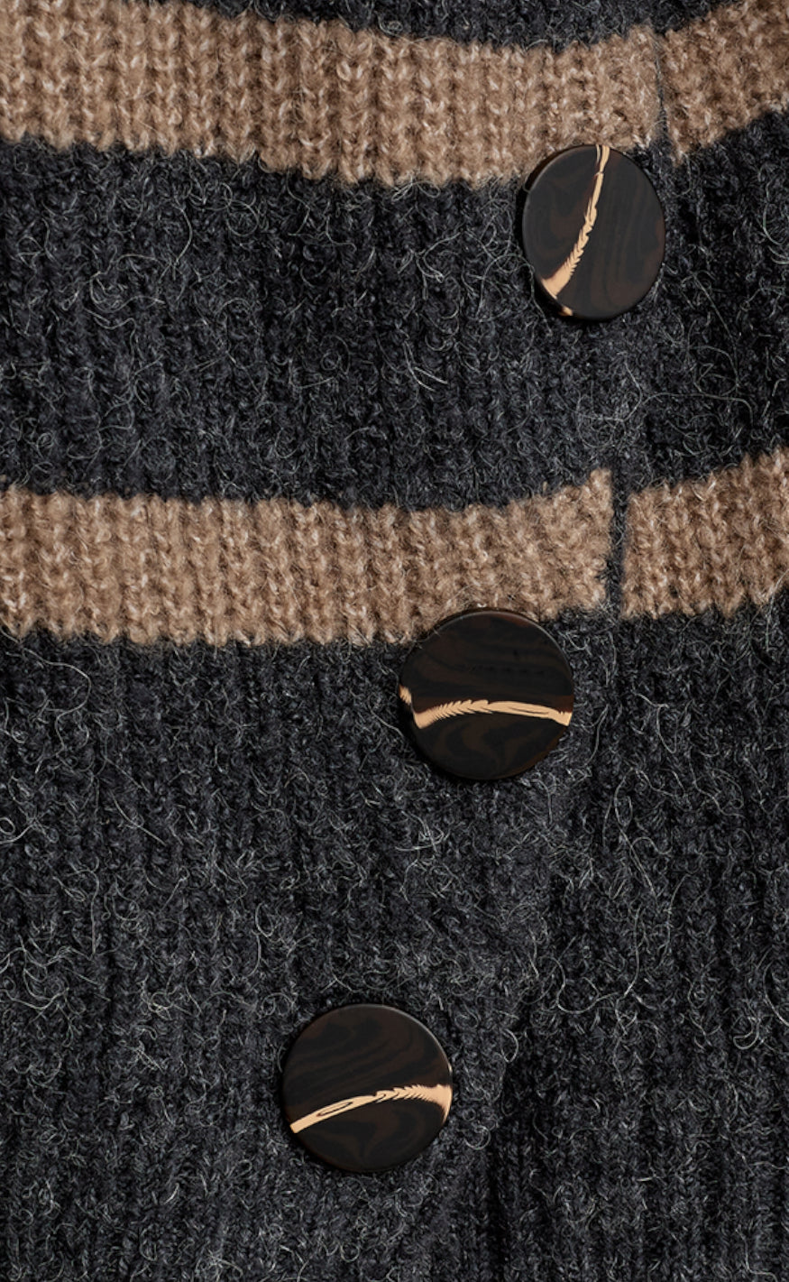 Freequent GenserGenser - Sila - Dark Grey w. Desert Taupe