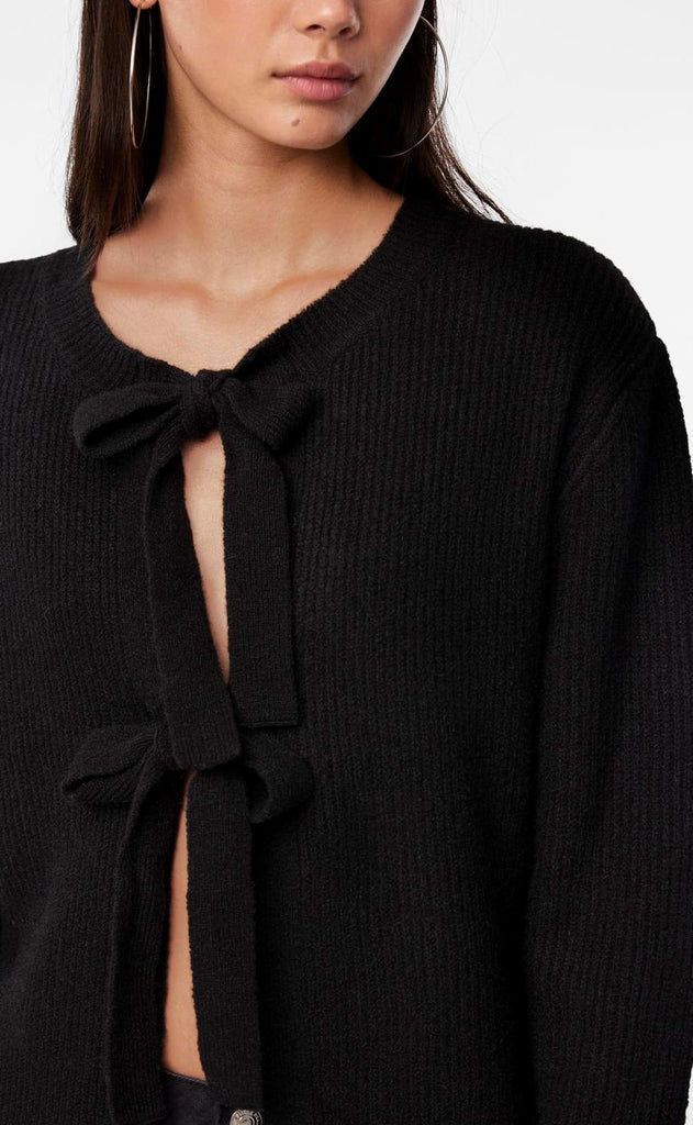 PIECES Cardigan - Silly - Black