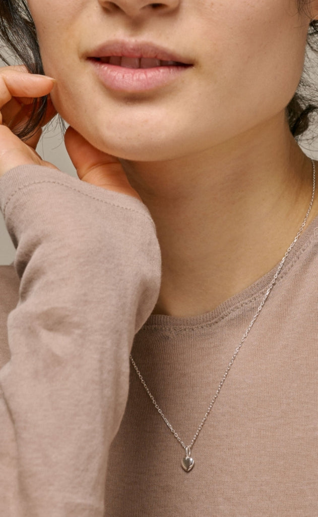 Enamel Copenhagen Halskjede - Amore - Silver Colour