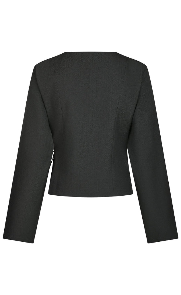 Neo Noir Bluse - Simmi - Dark Grey